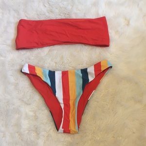 Zaful striped bikini